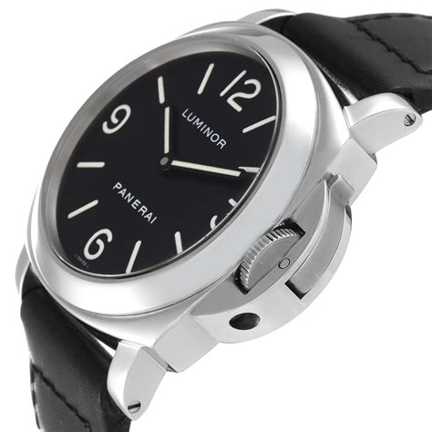 panerai 00002|Panerai Luminor Base 44mm Ref.PAM00002 Stainless Steel.